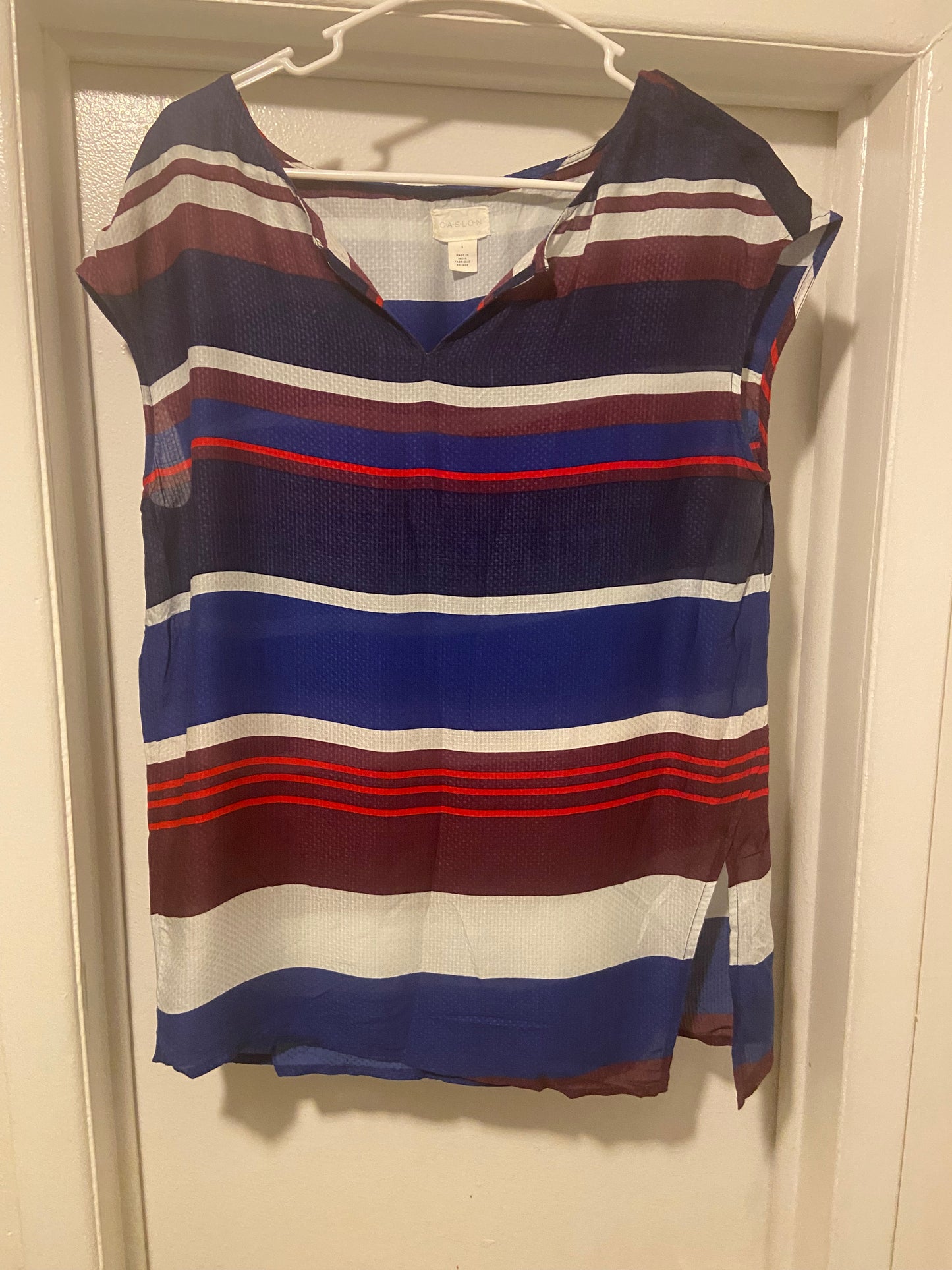 CASLON V-Neck Tunic Beach Summer