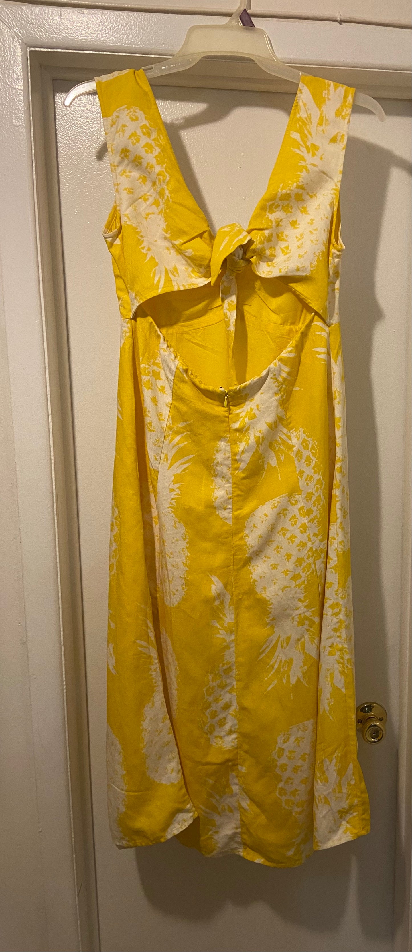 Anthropologie's Maeve Pineapple Print Dress