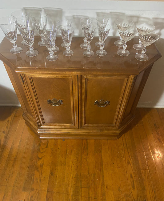 Tiffin Franciscan Clear Crystal Collection