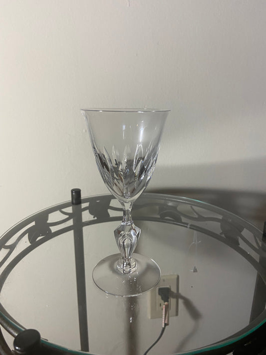 Cut Crystal Wine Glasses