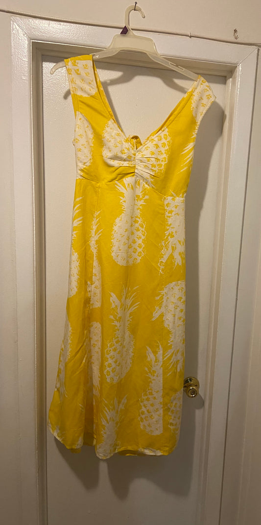 Anthropologie's Maeve Pineapple Print Dress