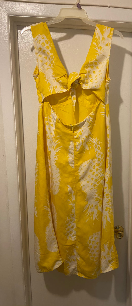 Anthropologie's Maeve Pineapple Print Dress